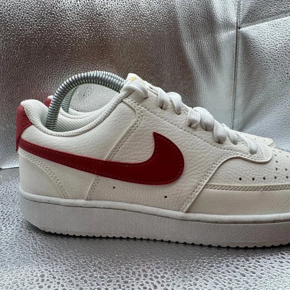 Size 8 - Nike Court Vision Low Next Nature Summit White Sneaker Shoes DH3158-104